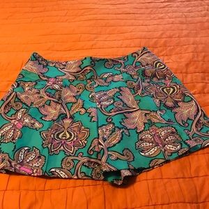 Loft Paisley Print Shorts